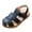 Black, variant on VerPetridure Kids Sandals On Clearance Under $5 Children Boys Sandals Summer Hollow Causal Soft Bottom Baby Flat Beach Shoes