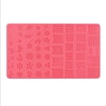 thumbnail image 1 of Nail Art Silicone Printing Template Plastic Template 3D Relief, 1 of 3