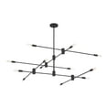 thumbnail image 4 of Lyrique 12-Light Chandelier in Matte Black, 4 of 6