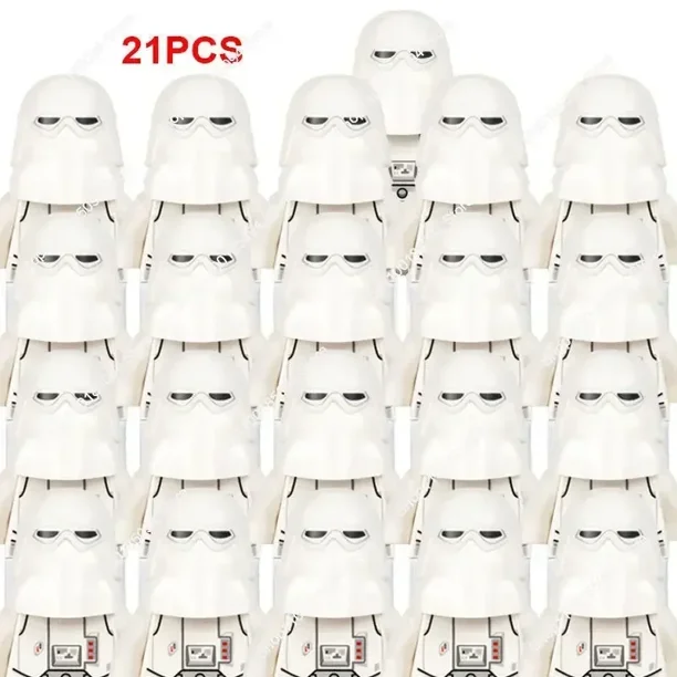 Juguetes calientes 21 piezas nuevos bloques de Star Wars Doomsday Commander Soldies 501st Legion Trooper bloques compatibles Rex Brick Wars figuras de juguete