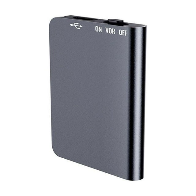 Mini Magnetic Voice Recorder with HD Noise Reduction, One-Click Smart Control & Voice-Activated Playback, Portable Audio Recording Device for Lectures & Meetings