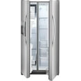 thumbnail image 5 of Frigidaire FFSS2615TS 36 Inch Freestanding Side by Side Refrigerator Stainless Steel, 5 of 11