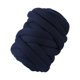 thumbnail image 1 of Hilo de lana grueso, hilo voluminoso, relleno DIY, hilo jumbo tejido a mano para sombreros y mantas. Azul marino, 1 of 9