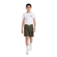 thumbnail image 2 of Actgleam Boys 3-Pack Athletic Shorts Kids Striped Active Running Shorts with Elastic Waist,Size 6-13Y, 2 of 7