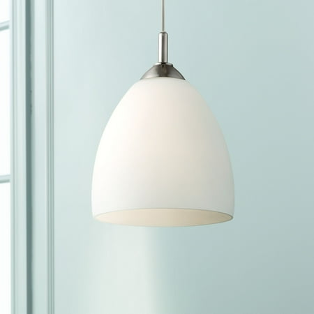 - Possini Euro Design Opal Glass Plug-In Swag Style 9