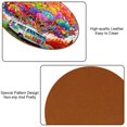 thumbnail image 5 of Vehicle 6PCS Round Microfiber Leather Coasters, 11x11 cm/4.3x4.3 in, Stylish Drink Mats for Home and Office, Absorbent and Beverage Coasters, 5 of 6