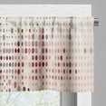 thumbnail image 4 of Polka Dot Window Valance Pack of 2, Surreal Composition of Dreamy Spots Art Modern Pastel Abstract Rounds, Rod Pocket Curtain Valances Kitchen Bedroom, 42" X 12",Blush Lilac and Eggshell, 4 of 5