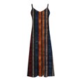 thumbnail image 4 of Vestidos de Verano con Cuello en V para las Mujeres 2025 Imprimir Vestido de Cuello Redondo sin Mangas Vestidos Largos Casuales, Ligeros Y de Moda, 4 of 6