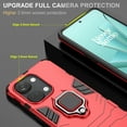 thumbnail image 6 of FIEWESEY for One Plus Nord 3 Phone Case, Shoftproof Military Grade Drop Protective Case with Kickstand Rugged Phone Case for One Plus Nord 3/One Plus ACE 2V (Red), 6 of 6