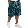thumbnail image 2 of LWavelet Camouflage Workout Shorts for Men Relaxed Fit Casual Big and Tall Shorts Athletic Breathable Beach Vacation Gym Shorts with Pockets, 2 of 6