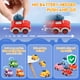 thumbnail image 5 of Set de coches de juguete TGXLAK con motor de fricción para niños pequeños de 1 a 3 años, 5 of 8