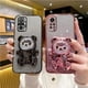 thumbnail image 2 of Note11 Cute Bear Holder Case On For Xiaomi Redmi Note 11 Pro 4g 5g 11s 11E 11t 11proPlus 10 10s 9 9s 8 7 Stand Cover Note11s, 2 of 5