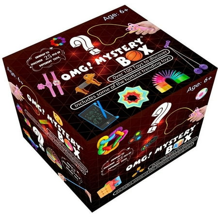 Fidget Toys OMG! Mystery Toy Box (25 Surprises, Including the Very Hot String Shooter!)