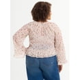 thumbnail image 3 of Jessica Simpson Women's Plus Size Ella Shirt, Sizes 0X-4X, 3 of 6