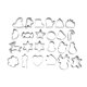 thumbnail image 2 of Yuarrent Cortadores de moldes de Metal de acero inoxidable Premium, 24 piezas, antiadherentes y resistentes a los arañazos, duraderos Kits de decoración para fiestas, 2 of 6