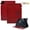 Red, variant on Compatible with iPad Case 10th Generation, Premium PU Leather Auto Sleep Wake Multi Angle Viewing Stand Shockproof Magnetic Closure Cover Case for Apple iPad 10th Gen 10.9" 2022, Black