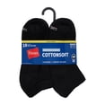 thumbnail image 2 of Hanes Womens CottonSoft No Show Socks, 10-Pack, Size 8-12, 2 of 9