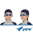 thumbnail image 3 of VIEW Swimming Gear V-710JA Junior Squidjet Swim Goggles for Kids Ages 8-12, Blue, 3 of 6