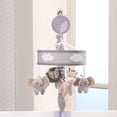thumbnail image 3 of Móvil Musical para Cuna Lambs & Ivy Gris Beige y Blanco Animales, 3 of 7