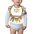 thumbnail image 6 of Susaid World Travel3 Print Bibs for Babies Toddlers Adjustable Waterproof Free Soft Durable Bibs for eating with Large Pocket Food Catcher, 6 of 8