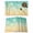 Green, variant on Blue Ombre Coastal Placemats Set of 8 Sea Nautical Summer Beach Starfish Coral Place Mats Indoor Wipeable Table Mats Washable Dining Table Placemats for Kitchen Holiday Party Home Decor 13x19 Inch