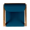 thumbnail image 3 of Christopher Knight Home Perla Outdoor Acacia Wood Club Chair with Cushion (Set of 4) by  Blue, 3 of 5