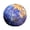 Blue-purple, variant on Planet Themed Throw Pillow Soft Celestial Space Plush Cushion for Sofa Bed Room Decor 6.7x6.7x2.0 Inches
