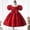 Red, variant on Pisexur Evening Dress Princess Dress Sequin Children's Dress Pearl Wedding Dress Girls Dress