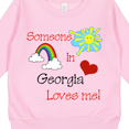 thumbnail image 3 of Inktastic Someone in Georgia Loves Me Toddler Sweatshirt, 3 of 4