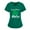 Green, variant on Kayannuo Print Nursing Uniforms Scrub for Women Women Short Sleeve V-neck Tops Working Uniform Color Pocket Blouse
