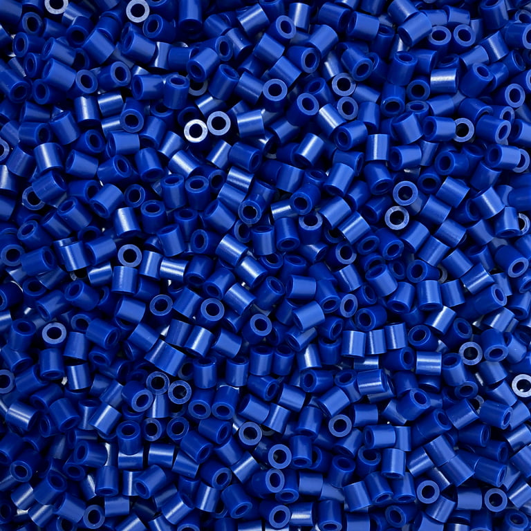 2,000 Navy Fuse Beads 5 x 5mm Bulk Pack of Fusion Beads Works with Perler  Beads