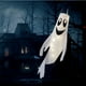 thumbnail image 3 of Paquete de 2 calcetines de fantasma de Halloween, decoraciones colgantes de Halloween para interiores y exteriores Ofspeizc, 3 of 5