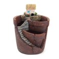 thumbnail image 1 of Macetas colgantes para jardín - Macetas para plantas de carne con diseño de paisaje, decoración de resina para casa pequeña, 1 of 7