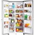 thumbnail image 4 of LG LRSWS2806S 27.6 Cu. Ft. Stainless Steel Side-by-Side Smart Refrigerator, 4 of 13