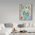 thumbnail image 3 of Trademark Fine Art 'Lifes A Beach' Canvas Art by Kimura Designs, 3 of 3