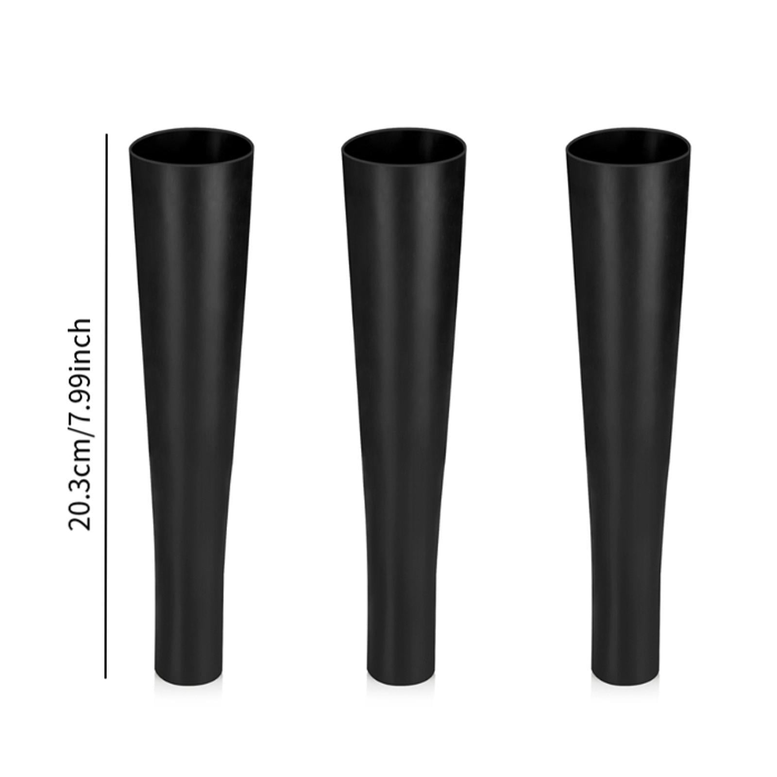 funtasica Baseball Batting Tee Toppers Training Equipment Top Tubes Rubber Toppers Replacement Tee Ball Stands Softball Batting Trainers 3PCS