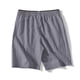 thumbnail image 4 of pstuiky Pantalones cortos para hombre, Pantalones cortos casuales holgados de color liso con cremallera, bolsillo, cordón y cintura elástica para hombre Pantalones cortos de golf, 4 of 6