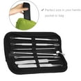 thumbnail image 4 of Tool Blackhead Removal Tool Pimple Popping Kit Comedones Pimple Extractor Kit with Leather Bag, 4 of 9