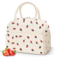 thumbnail image 1 of Bolsa Térmica DALINDA de Pana con Diseño de Fresa para Mujer, 1 of 8