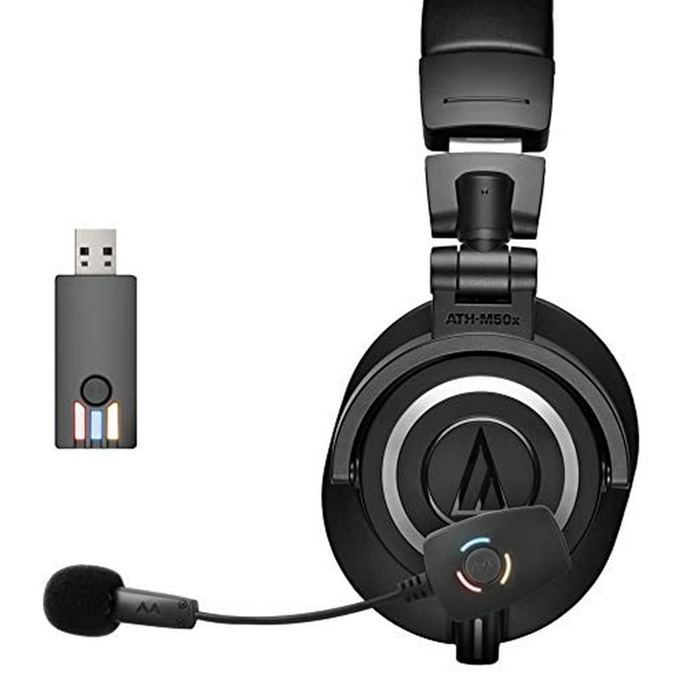 AudioTechnica ATHM50x Professional Studio Headphone Bundle with