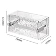 thumbnail image 4 of 2X Organizador de Pared Corrugado con Ventosa Independiente, Caja de PañUelos con de Glaciar Multifuncional, Estilo Ins A, 4 of 5