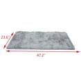 thumbnail image 2 of Area Rugs, Shaggy Carpet Super Soft Fluffy Shag Rug Floor Carpet Anti-skid Carpet Yoga Mat Child Play Mat, 2 of 8