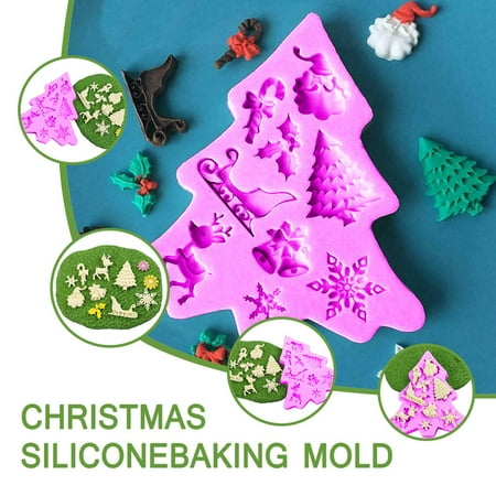 

Zedker Christmas Decorations Home Decor Christmas collection fondant cake decoration mold cake decoration tool baking Fall Decorations For Home Gifts