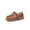 Brown, variant on Girl Shoes Girls Summer Shoes The Girl's Solid Color Adjustable Soft Soled Small Leather Shoes And Casual Shoes Are Suitable For Any Occasion