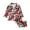 Multicolor, variant on 2 Piece Girls Boys Print Satin Pajama Set Button Down Long Sleeve Top and Pants Sleepwear