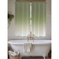 thumbnail image 7 of Bedroom Curtains 63 Inches length, Sage Green Ombre Window Treatment Curtain Drapes, Farmhouse Sage Green Ombre Rod Pocket Curtain Panels for Living Room Kitchen, 42"x63", 2 Panels, 7 of 7