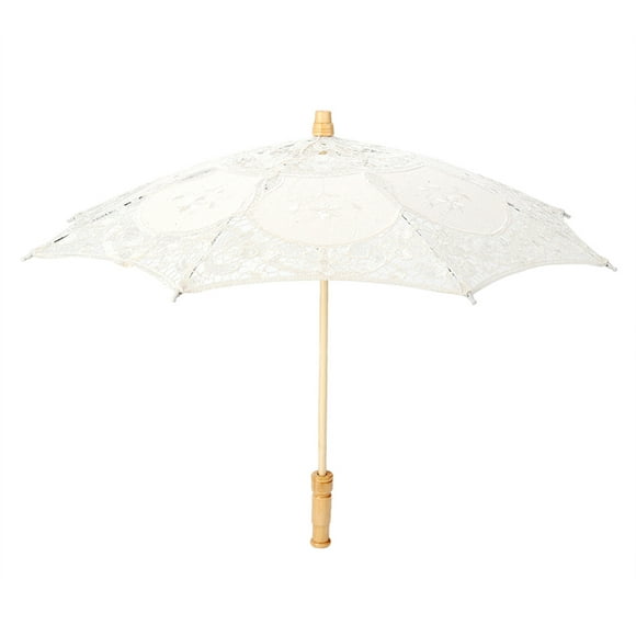 Parapluie Fait à la Main, Parapluie de Fleur de Dentelle, Matériel Unique de Tissu de Soie de Haute Qualité Pure Élégance Durable Faite à la Main pour Salon de la Maison