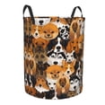 thumbnail image 2 of Daiia Dogs Different Breeds Round Laundry Basket with Handles Thickened Waterproof Circular hamper,Dirty Clothes Storage Basket for Bedroom,Bathroom,College Dorm-Small, 2 of 8
