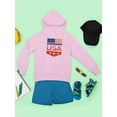 thumbnail image 3 of Independence Day Usa Flag. Hoodie Juniors -Image by Shutterstock,  Medium, 3 of 4