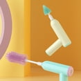 thumbnail image 2 of Silicone Electric Baby Bottle Brush Electric Cleaning Brush For Beer Growler Vacuum Mug Cleaning, 2 of 5
